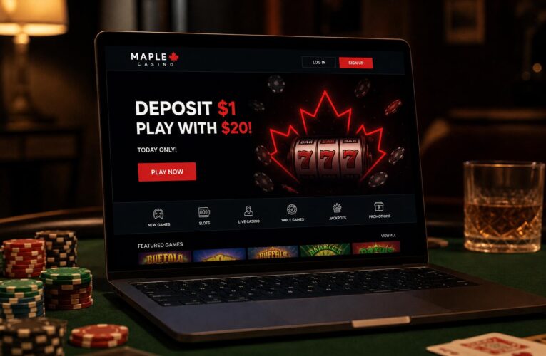 Online Casino Canada 1 Dollar Deposit: How to Stretch a Loonie and Still Have Fun