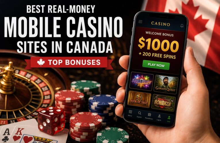 Best Mobile Casino Sites in Canada: Play Smart, Fast, and Secure on Your Phone