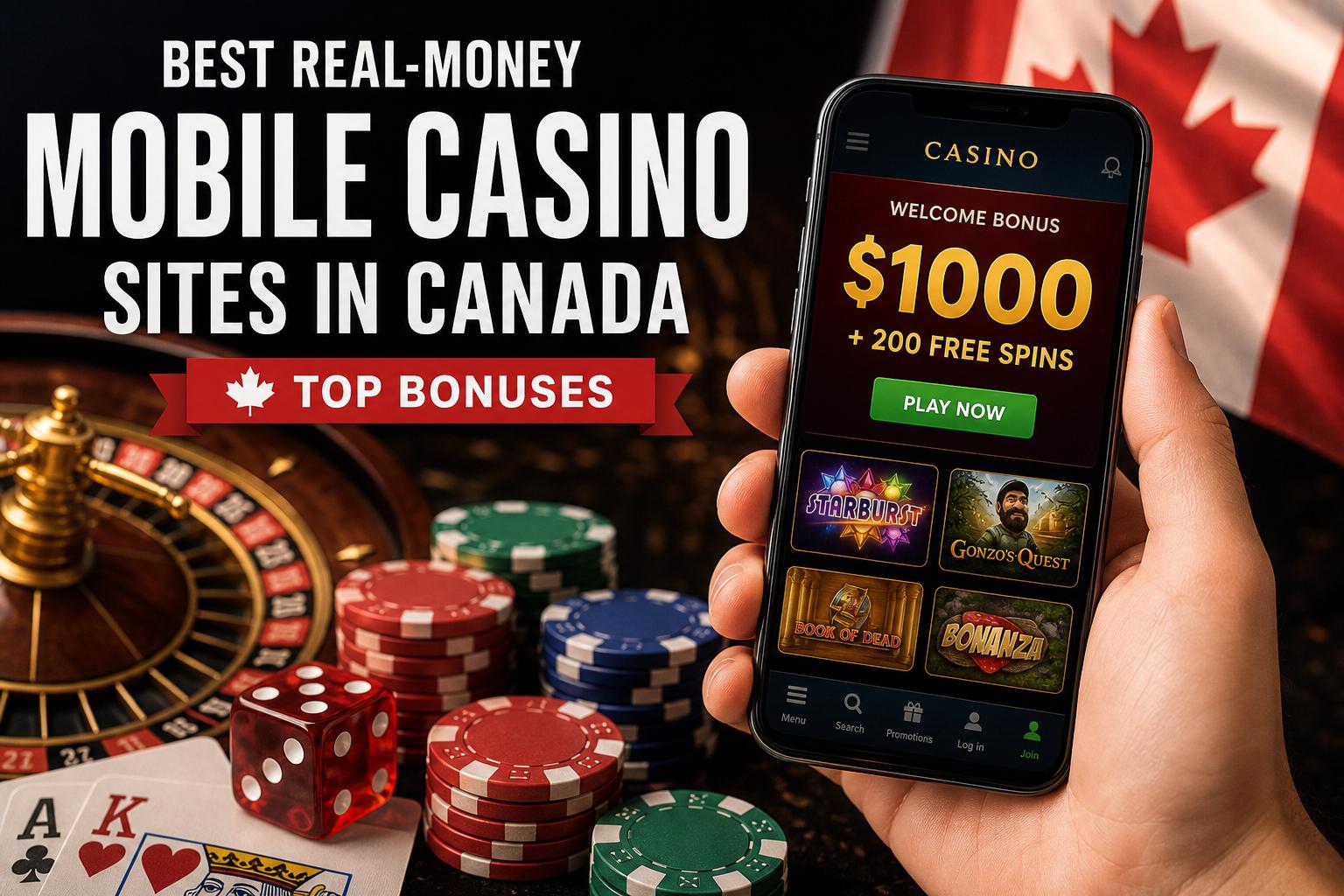 Best Mobile Casino Sites in Canada: Play Smart, Fast, and Secure on Your Phone